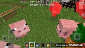Minecraft p e как кормить животных
