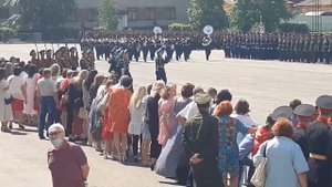Выпуск в Казанском Танковом училище.