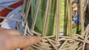 Новогодняя ёлка - сувенир из бумажных трубочек