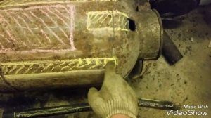 Буржуйка из фляги с дожигателем