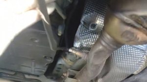 Mercedes W211 Замена датчика кислорода Лямбда зонд Mercedes W211, W219 How to Replace Oxygen Sensor