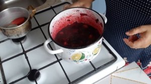 СУПЕР ВКУСНОЕ ДЖЕМ-ВАРЕНЬЕ ИЗ ЧЕРНОПЛОДКИ И ЯБЛОК  ПО ВЫХОДУ ВКУС ЧЕРНИКИ !!!!