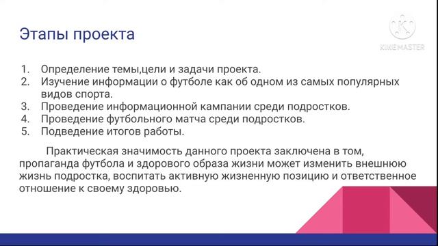 Индивидуальный проект 10 класс