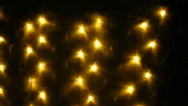 Желтая новогодняя гирлянда на окно Сетка 1.5х1.5 метра смотреть онлайн