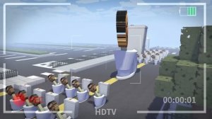 Monster School : FULL EPISODE SKIBIDI TOILET ATTACK  VS CAMERA HEAD | SEASON 1- Minecraft Animation