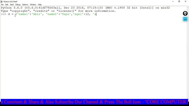 Dictionary Data Type in Python (Hindi/English) #15
