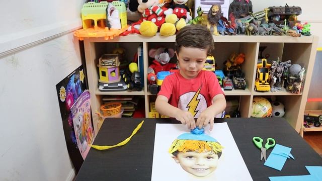 Забавная Детская Поделка Своими Руками - Детский Портрет Творческий Проект смотреть онлайн