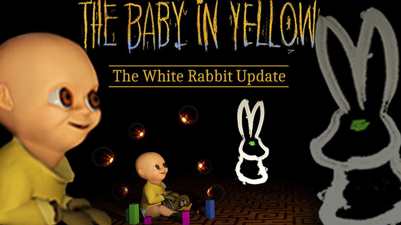 Малыш в желтом пикман. Ребёнок в жёлтом хоррор. The baby in yellow rabbit update. Малыш в жёлтом 2 часть. Игра the baby in yellow самый страшный место.