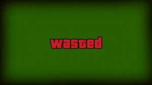 футаж wasted на зелёном фоне