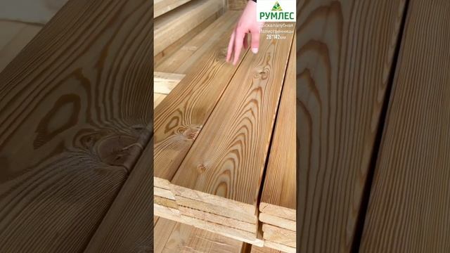 Палубная доска из лиственницы сорт А