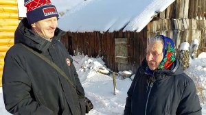 БАБУШКА НАСТЯ, ЛЕША И Я НАВЕСТИЛИ АННУШКУ!!!