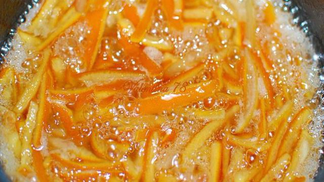 Цукаты из апельсиновых корочек