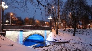 Canon EOS 650D & 18-135mm f/3.5-5.6 morning city canal ducks zoom Riga Latvia test video