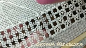 Ажурна вишивка| Хардангер| Hand embroidery|