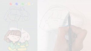 КАК НАРИСОВАТЬ Чару и Азриэль  | UNDERTALE