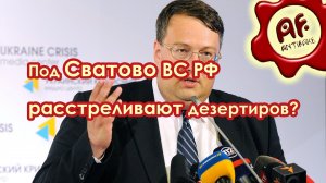 Под Сватово ВС РФ расстреливают своих убегающих?