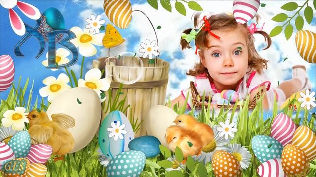 Праздник Пасха Happy Easter Красивое поздравление Христово воскресение музыкальная видео открытка