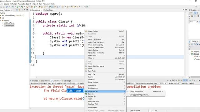 #66 Java Access Modifiers Java | Private Access Modifier in Java