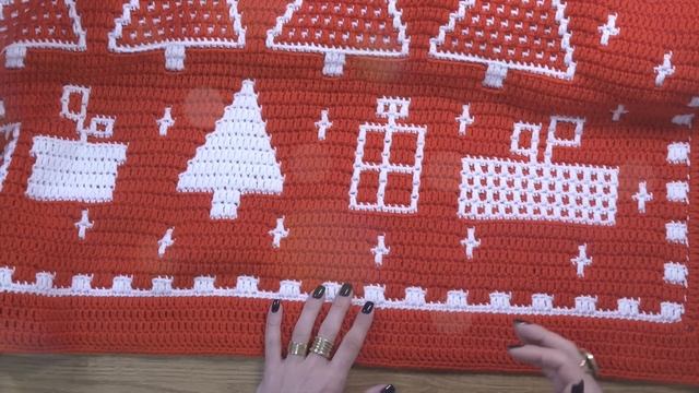❤️COOCONING! INÉDIT COUVERTURE NÖEL MOSAIC CROCHET ❤️! #crochet #вязаниекрючком #blanketstitch #kni смотреть онлайн