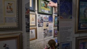 Уголок легендарного Уолт Диснея в музее анимации в Москве: мультики известные на весь мир