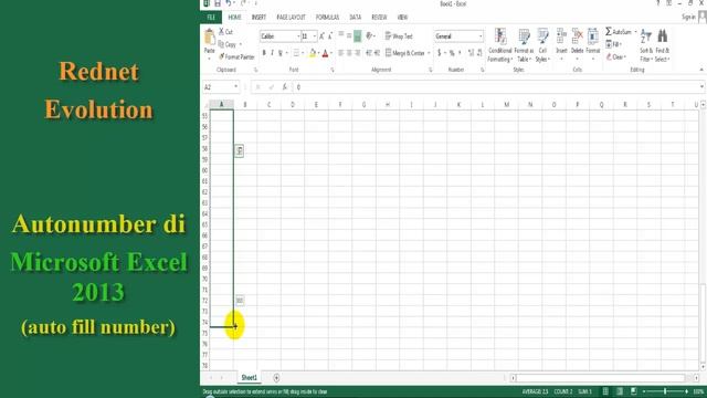 Auto Fill Number - Microsoft Excel 2013 смотреть онлайн