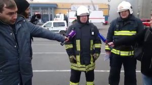 Пожар в "Ленте" локализован, есть угроза обрушения
