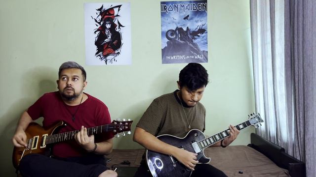 Iron Maiden - The Trooper - Guitar cover смотреть онлайн