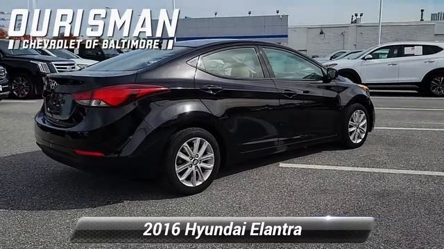 Used 2016 Hyundai Elantra SE Baltimore MD P1852