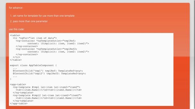 Pass scope data into ng-content in Angular2 смотреть онлайн
