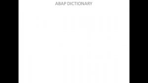 SAP ABAP dictionary #harikishorepoetabap