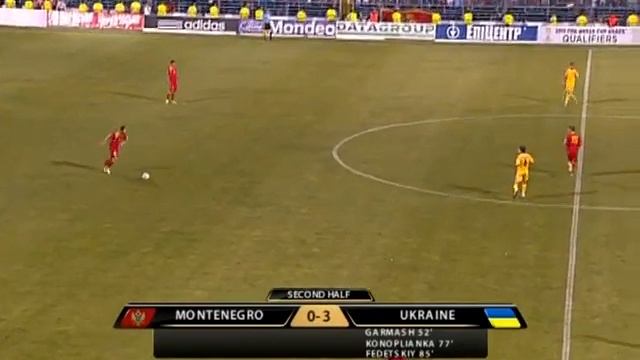 ТРЕТИЙ ГОЛ В ВОРОТА ЧЕРНОГОРИИ,ОТ УКРАИНЫ смотреть онлайн