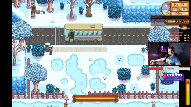 Stardew Valley ❄ Karácsonyi Event és Farm fejlesztése - 7.Rész magyarul смотреть онлайн