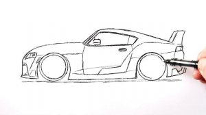 Как нарисовать Машину с нуля ✏ Мой метод