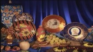 Декупаж тарелки. Используем акриловые краски. Мастер класс