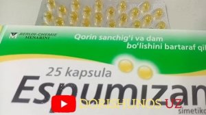 ЭСПУМИЗАН капсуласи хакида ма'лумот