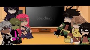 Teen Titans Go! react to Robin