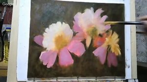 Вугар Мамедов  Рисуем вместе 'Пионы' маслом