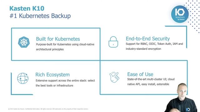 Intro to Kasten K10 - Kubernetes Backup with Demo смотреть онлайн