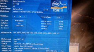 I7 2700k на 5.1 ГГц