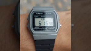 Винтажные Электронные наручные #часы #Casio F-91WM-1BDF. #Оригинал. Классика. #Монтана. #Подарок.