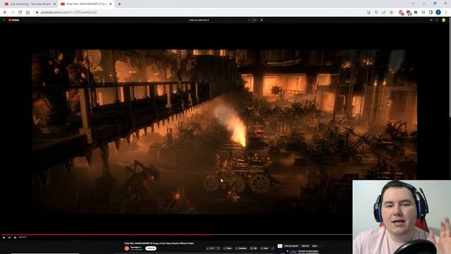 Chaos Dwarfs Official Trailer! Total War Warhammer 3 Reaction from a Lore channel смотреть онлайн