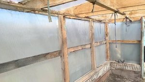 Теплица своими руками.Вариант деревянного каркаса.