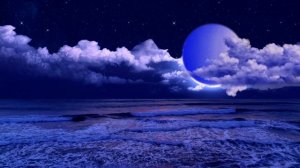 луна море футаж