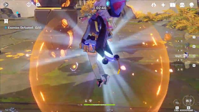 Genshin Impact - Tarry Among The Peach Blossoms Dungeons Gameplay Guide - Artifacts Show смотреть онлайн