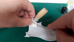 Делаем стельку на Кукольную обувь