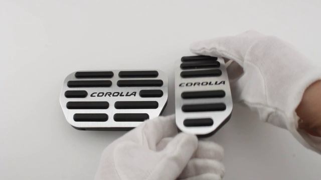 Накладки на педали Toyota Corolla без сверления смотреть онлайн