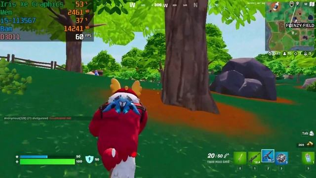 Fortnite | 16gb ram & Intel Iris Xe Graphics смотреть онлайн