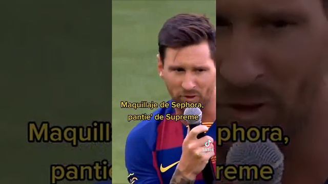 Messi cantando tu ta' dura sin ir al gym🎤