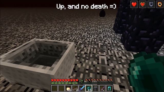 Minecraft 1.12 Two ways How to get on top of the nether roof (1.12.2) смотреть онлайн