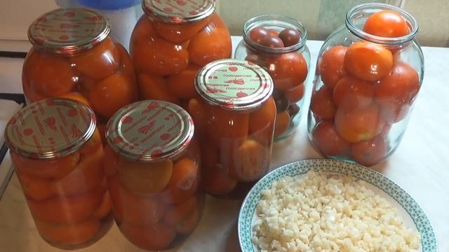 Помидоры «в снегу» с чесноком на зиму - просто ОБЪЕДЕНИЕ! Заготовку из помидоров готовлю каждый год